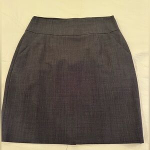 Banana Republic Gray Mini Pencil Skirt
